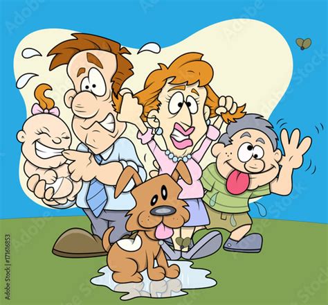 funny cartoons about family